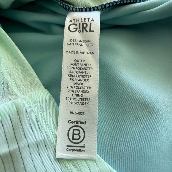 Athleta Girl Tie Breaker Tank Top Size XL 2 In 1 Layered Tank 531270 Breathable - Picture 8 of 11